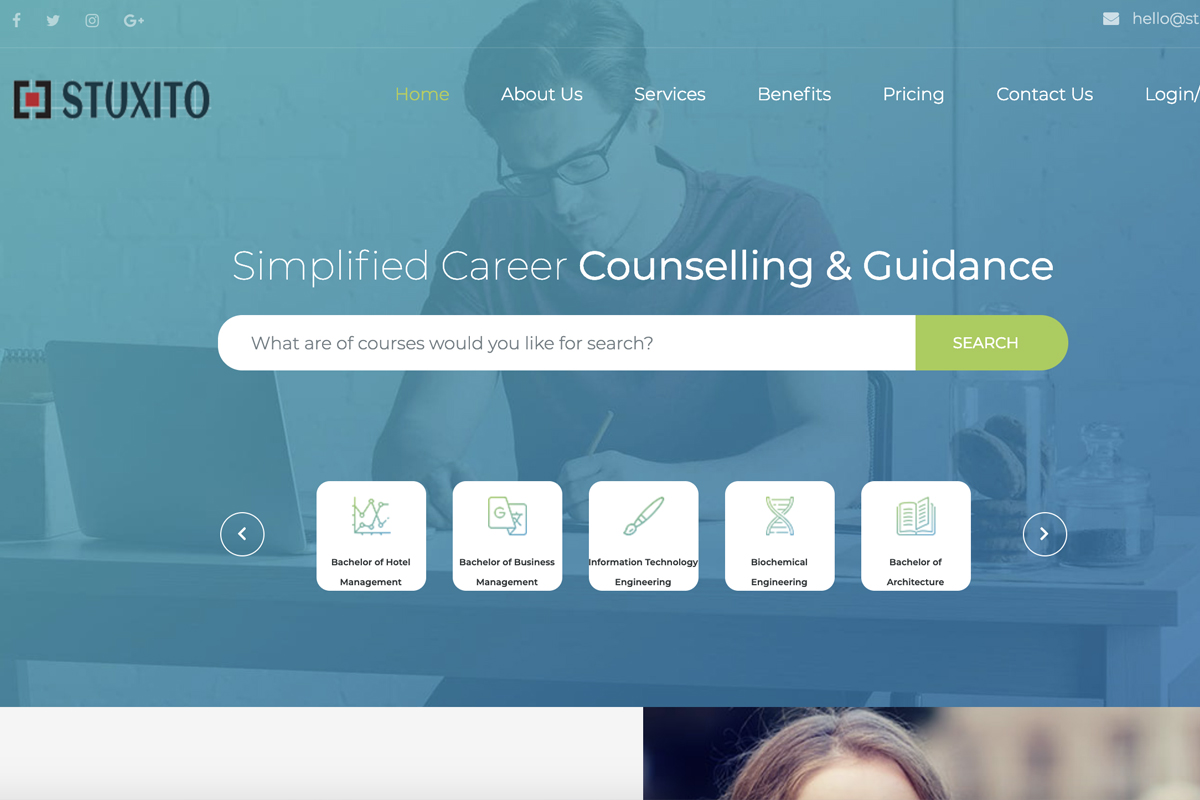 Kaushal Kumar website design portfolio project